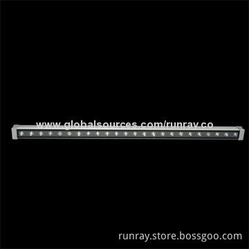24W RGB LED Wall Washer Light, 85-265V AC, Aluminum Housing/Waterproof IP65/Bridgelux Chip, CE Mark